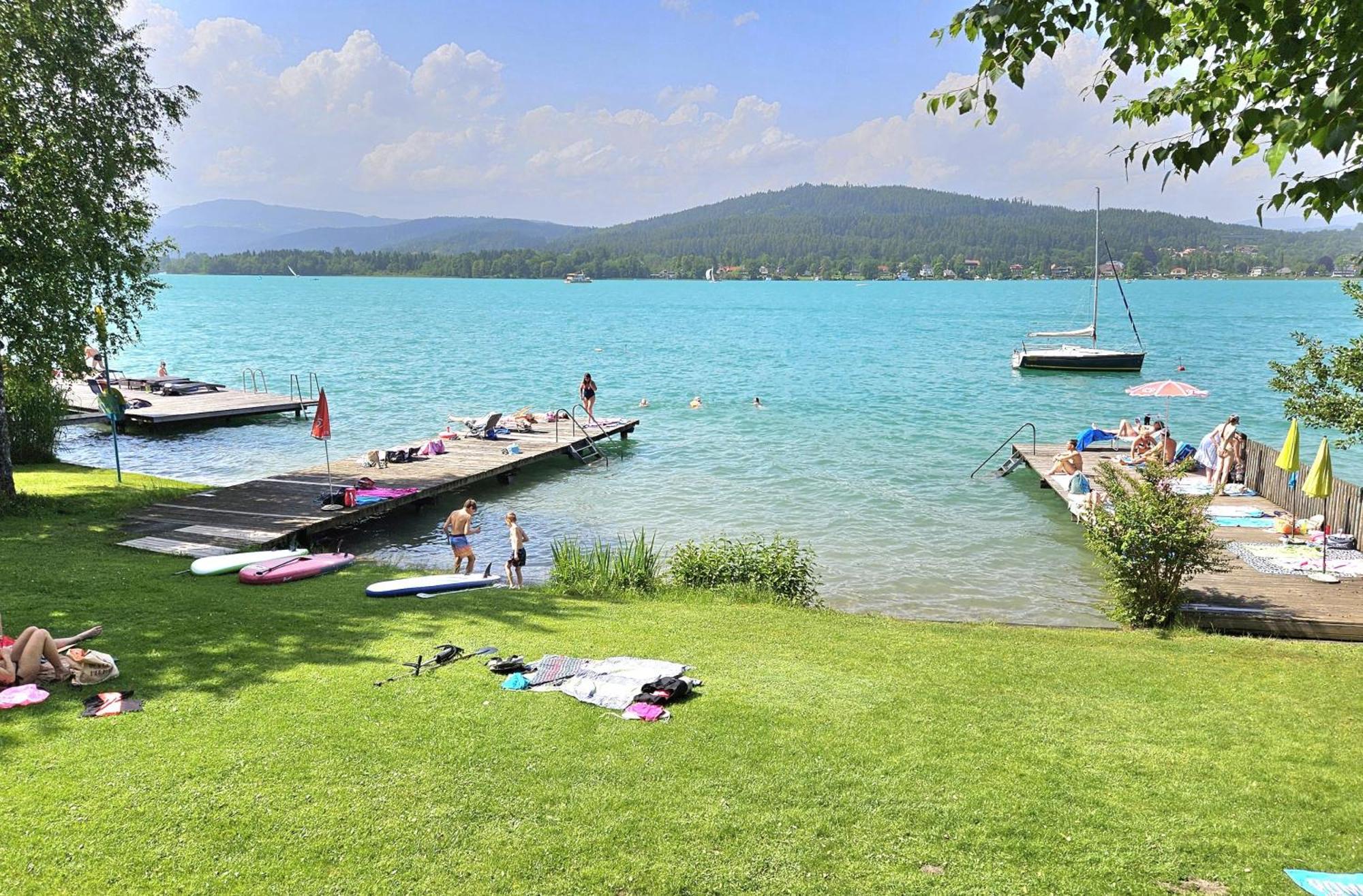 "Casa Antonio" 3 Gehminuten Strandbad Sekirn, Inkl Seezugang Εξωτερικό φωτογραφία