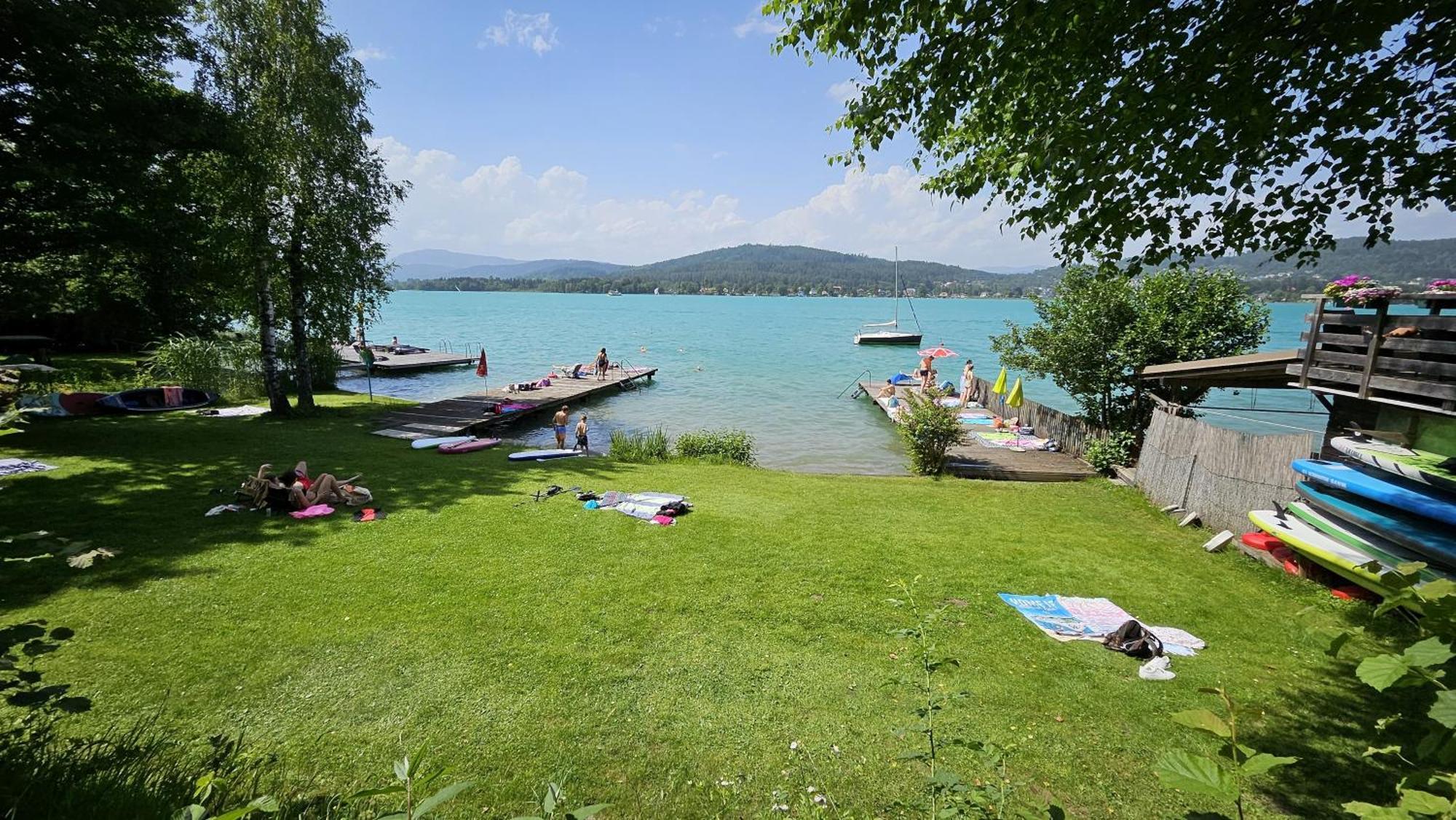 "Casa Antonio" 3 Gehminuten Strandbad Sekirn, Inkl Seezugang Εξωτερικό φωτογραφία
